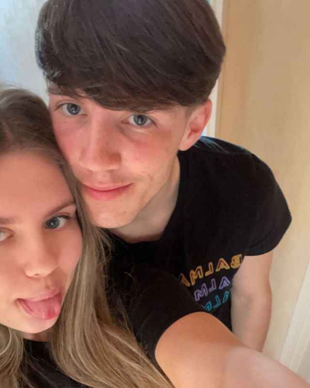 Image - Charlie McNeill with his younger sister, Kitty McNeill.