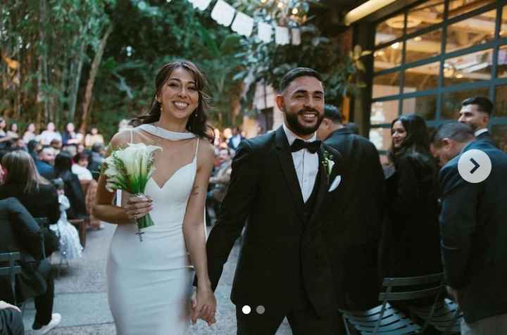 Image - Alex Roldan with his wife, Stacy Marquez, on their wedding day. Image - Alex Roldan with his wife, Stacy Marquez, on their wedding day.