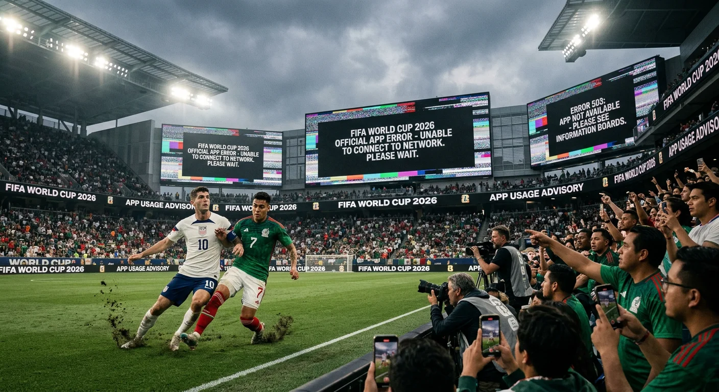 fifa world cup 2026 app problems stadium - image 1
