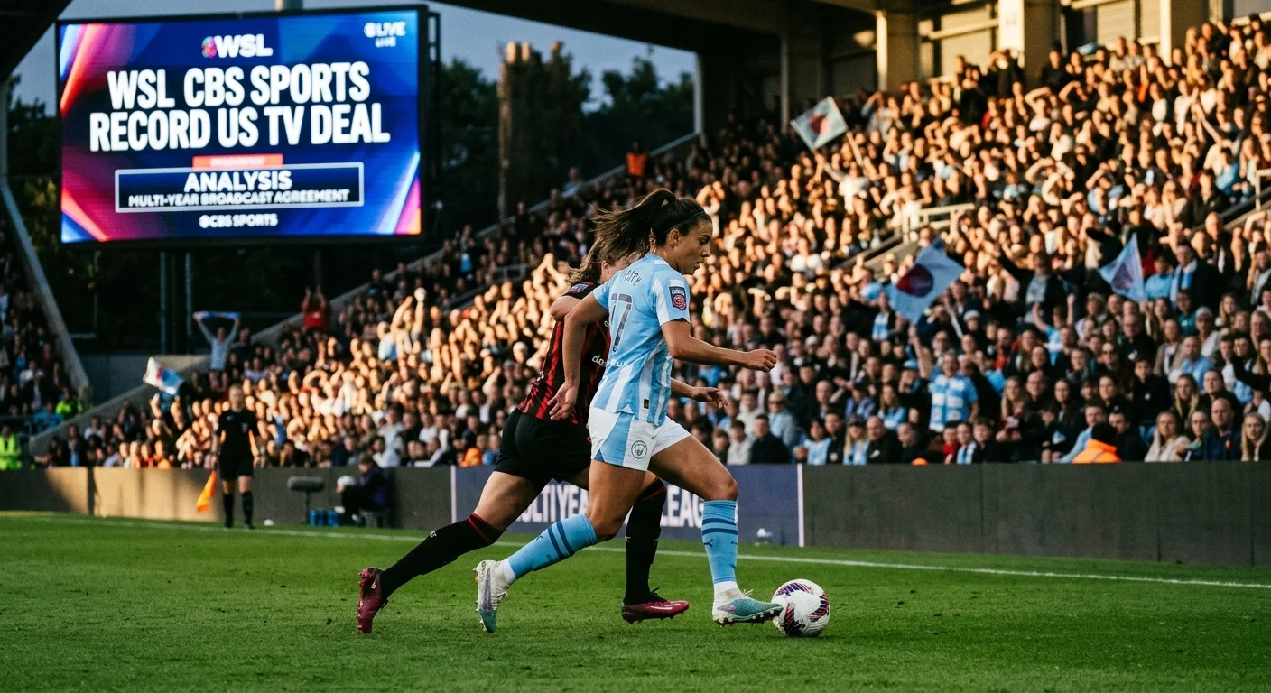 wsl cbs sports record us tv deal analysis - image 1